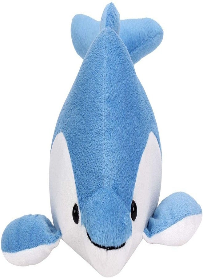 Nihan Enter[prises Blue Dolphin Soft Toy- 32 Cm,Blue - Image 2